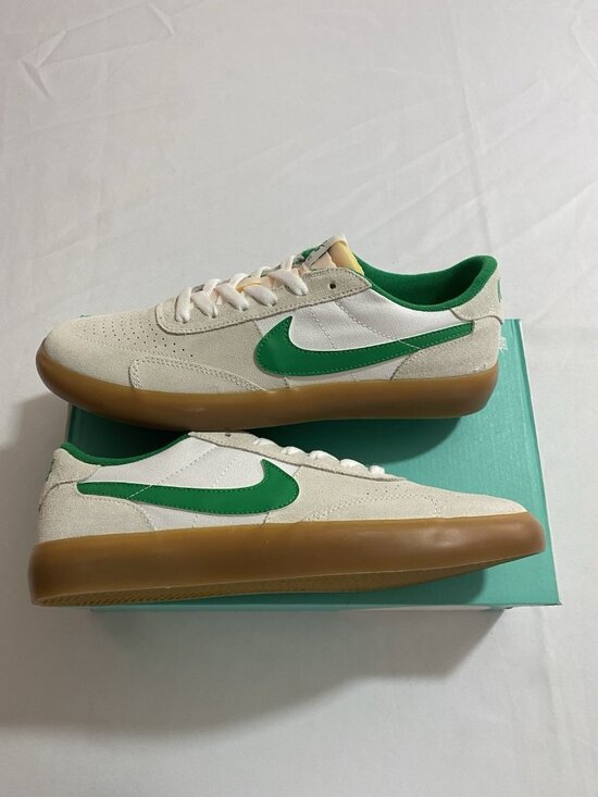 New Men’s Size 9.5 - Nike Heritage Vulc SB Lucky Green Gum CD5010 101 main image 9